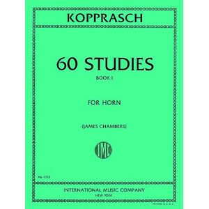 Music Kopprasch 60 Studies Vol.1 (Horn)