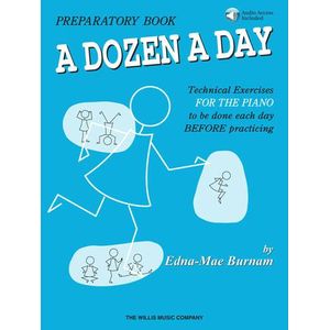 A Dozen a Day Preparatory Book – w/Online Audio