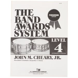 Band Awards System Percussion Manual - Level 4