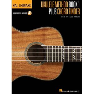 Hal Leonard Ukulele Method Book 1 Plus Chord Finder w/Online Audio