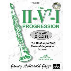 Jamey Aebersold Jazz, Volume 3: The II/V7/I Progression w/2CD