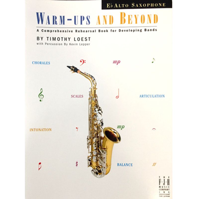 Warm Ups & Beyond Alto Sax Cosmo Music