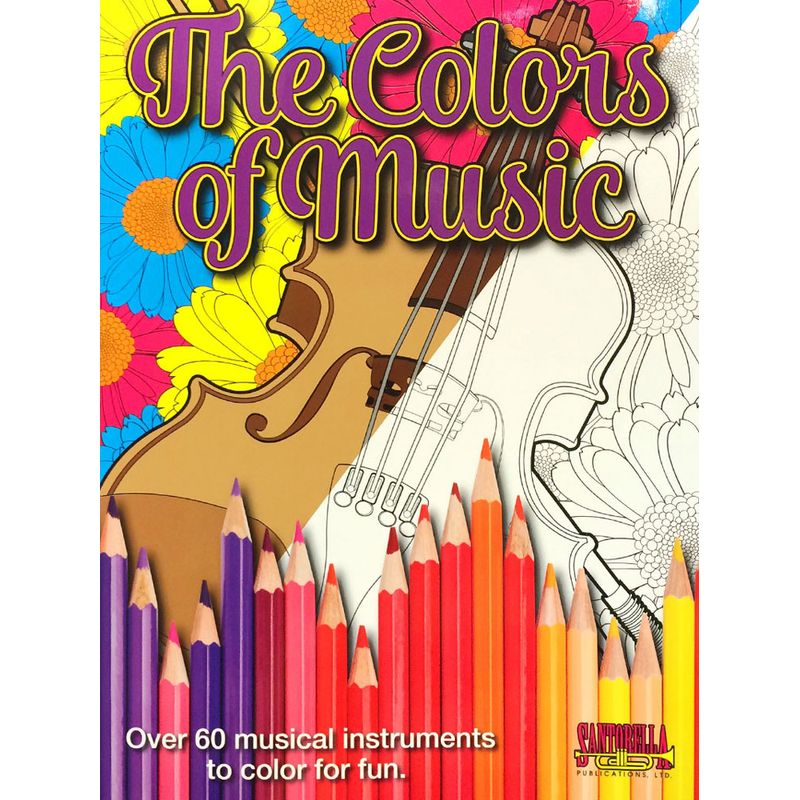 Colors of Music (Coloring Book) - Cosmo Music