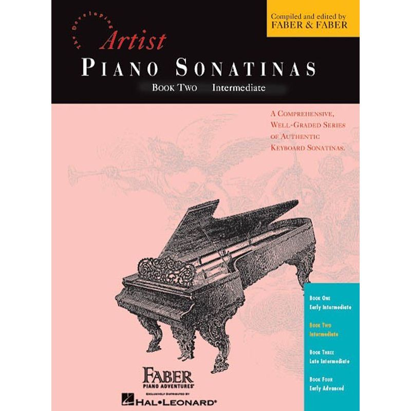 Music Piano Sonatinas Bk 2 (Intermediate)