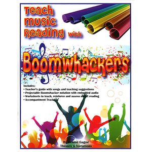 Music Teach Music Reading with Boomwhackers w/CD-ROM