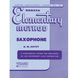 Music Rubank Elementary Method - Alto Sax/Tenor Sax