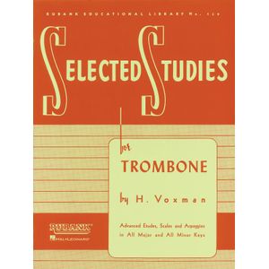 Music Trombone Selected Studies (Rubank)