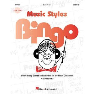 Music Styles Bingo - w/Online Audio