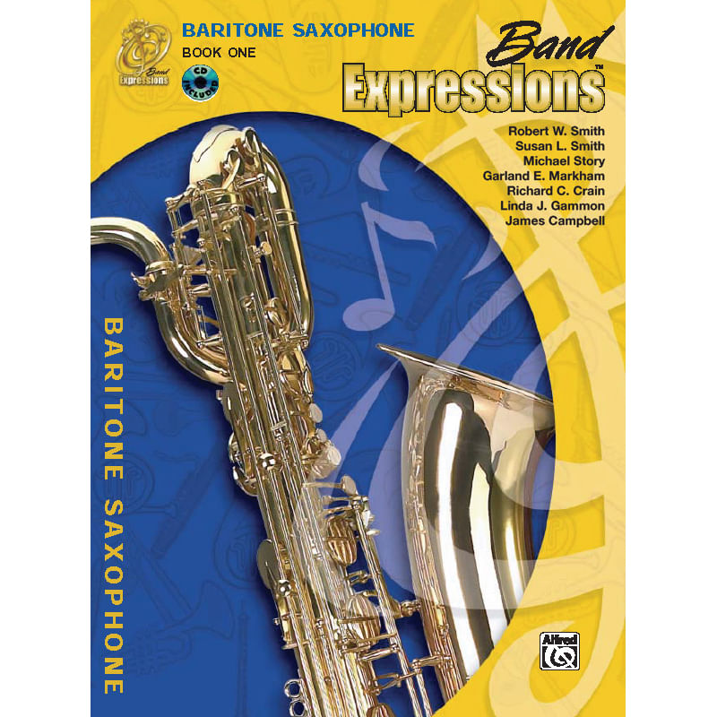 Band Expressions Book 1 with CD - Baritone Sax - Cosmo Music