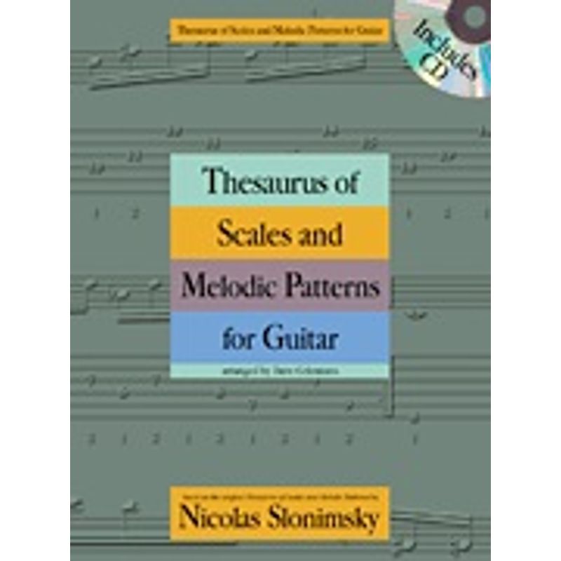 Music Thesaurus of Scales & Melodic Patterns for Guitar w/CD Cosmo Music