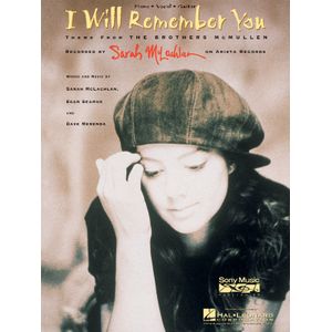 I Will Remember You - Sarah McLachlan (PVG) Sheet Music