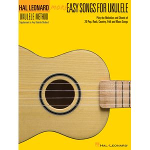 More Easy Songs For Ukulele - (Hal Leonard Ukulele Method)