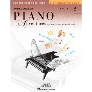 Accelerated Piano Adventures for the Older Beginner - Sightreading Book 2