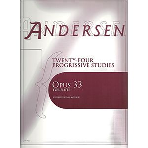 Music Andersen 24 Studies Op.33 (flute)