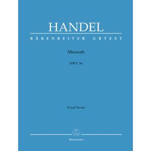 The Messiah (Handel) HWV 56 - Vocal Score