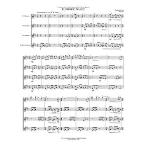 Euphoric Dance - (Clarinet Quartet)