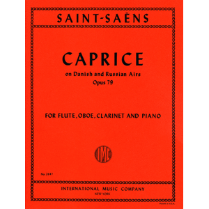 Caprice, (Saint Saens) Op79 - Woodwind Quartet