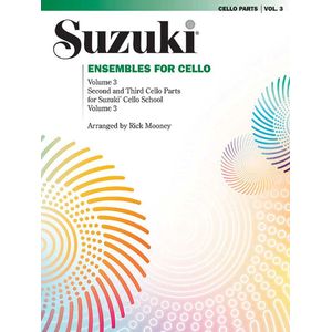 Suzuki Ensembles for Cello Vol.3