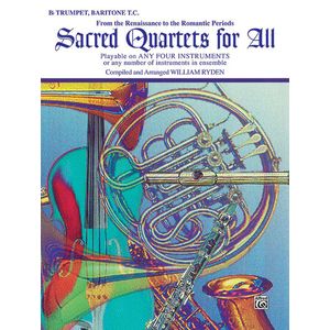 Sacred Quartets for All - Trumpet