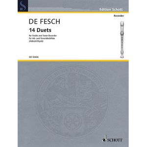 14 Duets for Alto & Tenor Recorders