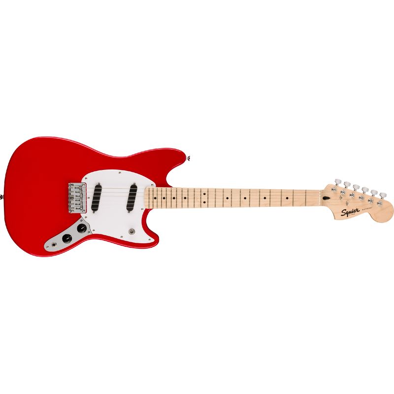 Squier Sonic Mustang - Maple, Torino Red