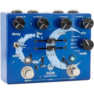 Walrus Audio SLOER Reverb Pedal - Blue