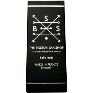 The Boston Sax Shop Alto Saxophone Reeds - 3, 5 Pack