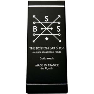 The Boston Sax Shop Alto Saxophone Reeds - 4, 5 Pack