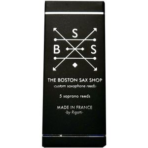 The Boston Sax Shop Soprano Saxophone Reeds -  3, 5 Pack