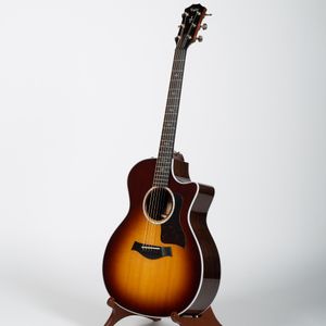 Taylor 414ce-R - Solid Sitka Spruce / Solid Indian Rosewood, Tobacco Sunburst