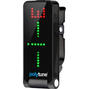 TC Electronic Polytune Clip-On Guitar Tuner - Black