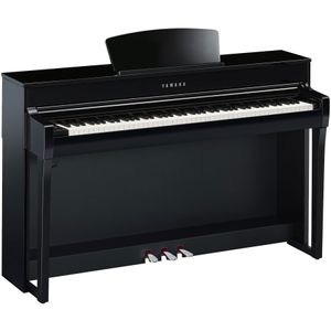 Yamaha Clavinova CLP-735 Digital Upright Piano - Polished Ebony - IN-STORE ONLY