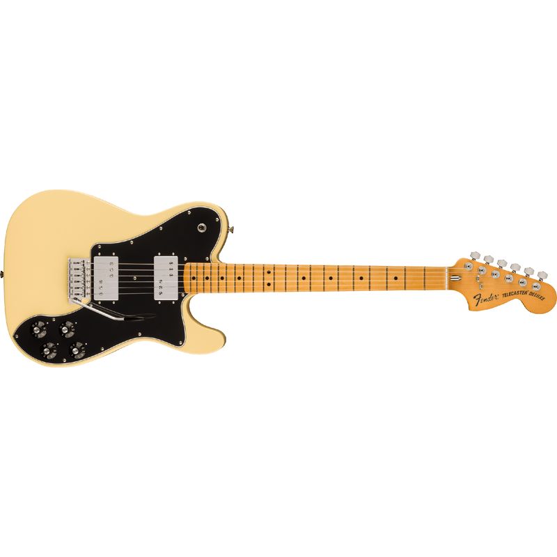 Fender Vintera II '70s Telecaster Deluxe - Maple, Tremolo, Vintage White