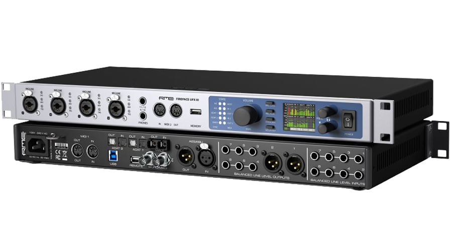 RME Fireface UFX III Interface