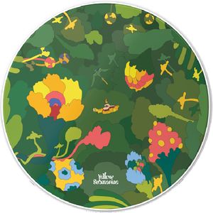 Evans Yellow Submarine Resonant Drumhead - 20", Pepperland Woods