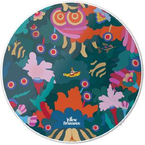 Evans Yellow Submarine Resonant Drumhead - 22", Under the Sea