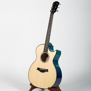 Taylor Custom 10 Grand Auditorium - Adirondack Spruce/Quilted Big Leaf Maple