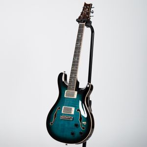 PRS SE Hollowbody II Electric Guitar - Peacock Blue Burst