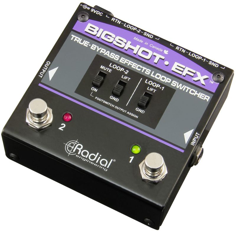 Radial Tonebone BigShot EFX Effects Loop Switcher - Cosmo Music