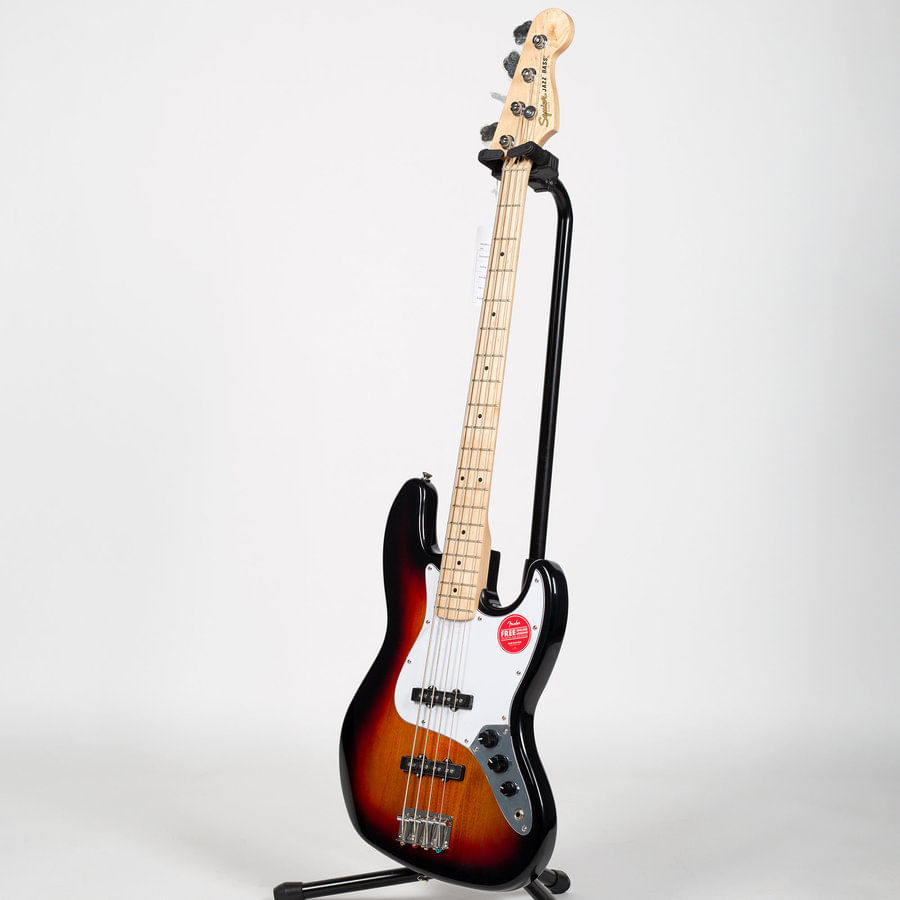 Squier Affinity Series Jazz Bass - Maple, 3-Color Sunburst - Cosmo