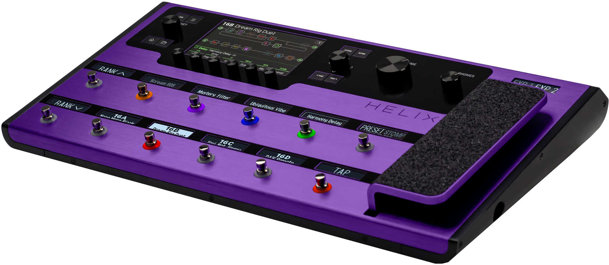 Line 6 Helix Floor Flagship Amp & Effects Processor - Limited Edition  Purple - Cosmo Music | Canada's #1 Music Store - Shop, Rent, Repair