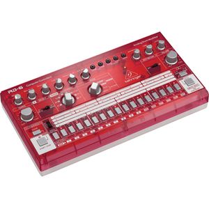 Behringer RD-6 Analog Drum Machine - Red Translucent