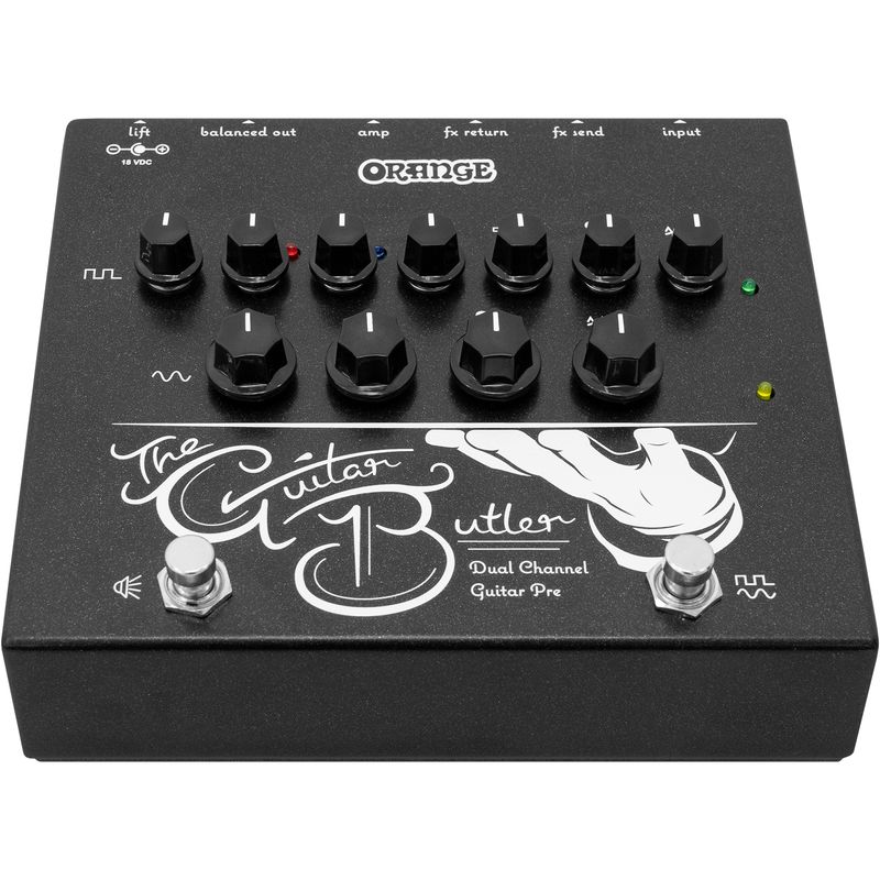 Orange Guitar Butler Dual Channel Guitar Preamp Pedal - Cosmo Music