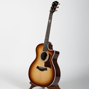 Taylor 414ce-R LTD Lily Vine Inlay Grand Auditorium - Solid Spruce / Rosewood, Shaded Edge Burst