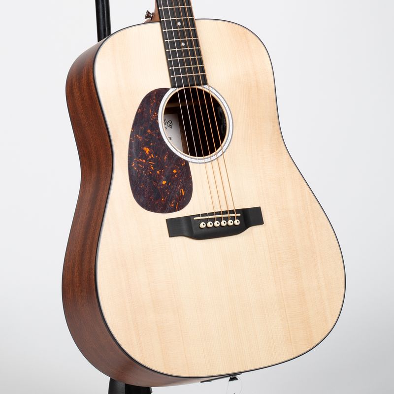 Martin D-10E Acoustic-Electric Guitar - Sitka Spruce, Left