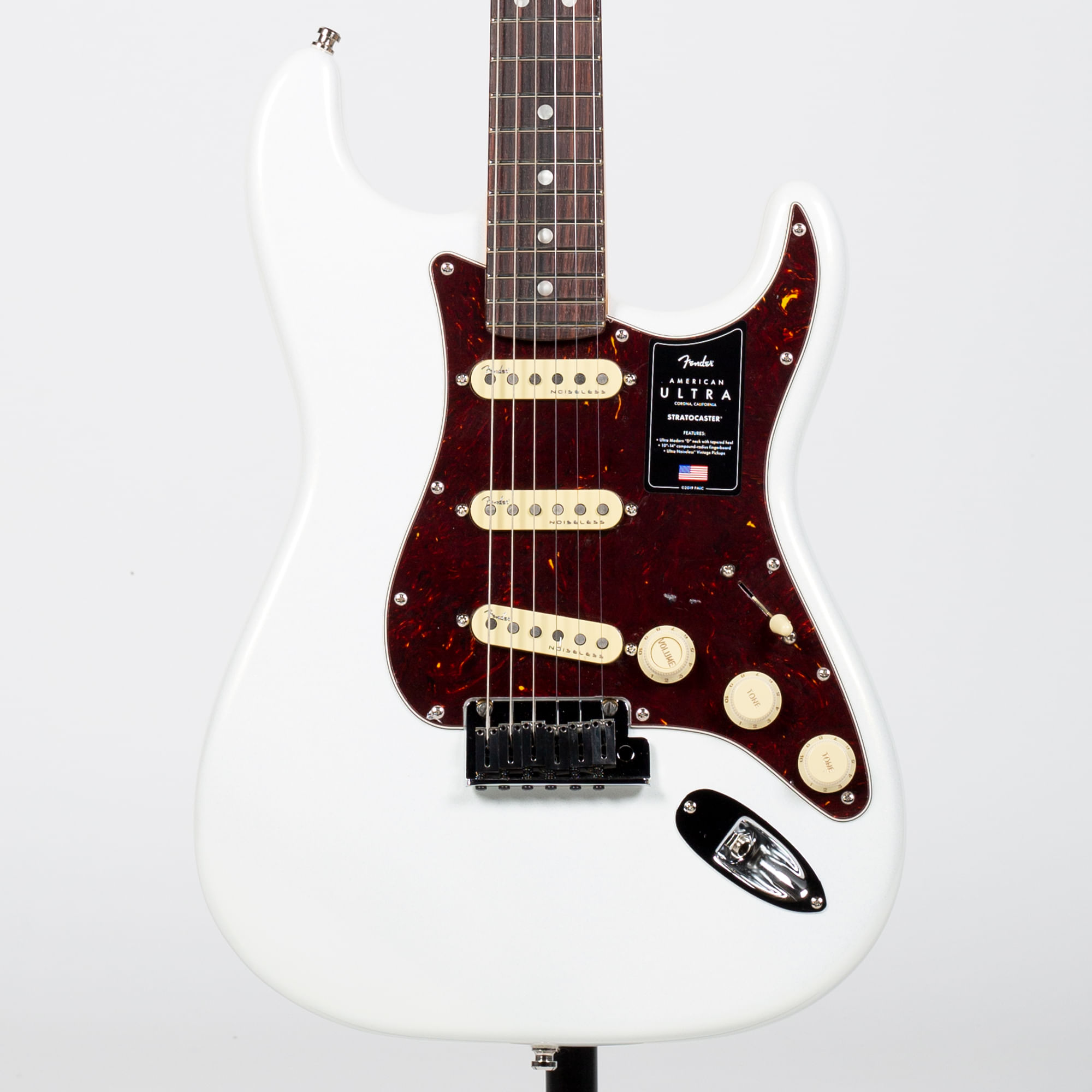 Fender American Ultra Stratocaster - Rosewood, Arctic Pearl - Cosmo Music |  Canada's #1 Music Store - Shop, Rent, Repair