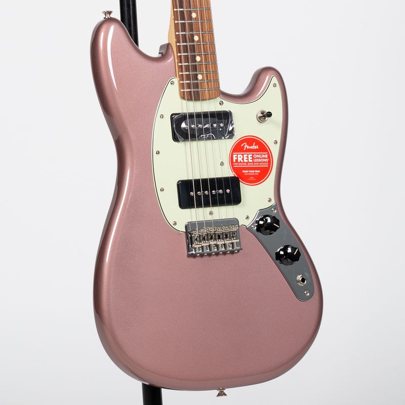 Fender Player Mustang 90 Electric Guitar - Burgundy Mist Metallic