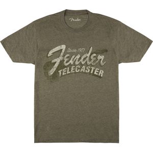 Fender 1951 Telecaster T-Shirt - Military Heather Green, Large