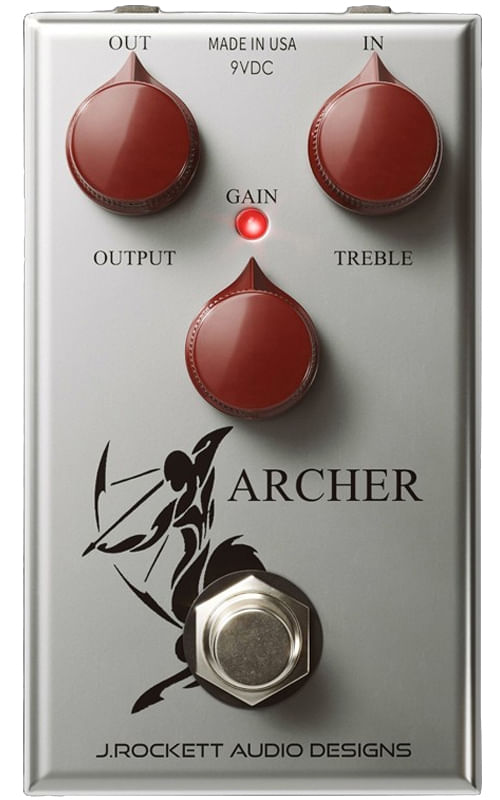 J. Rockett Archer Boost Overdrive Pedal - Cosmo Music