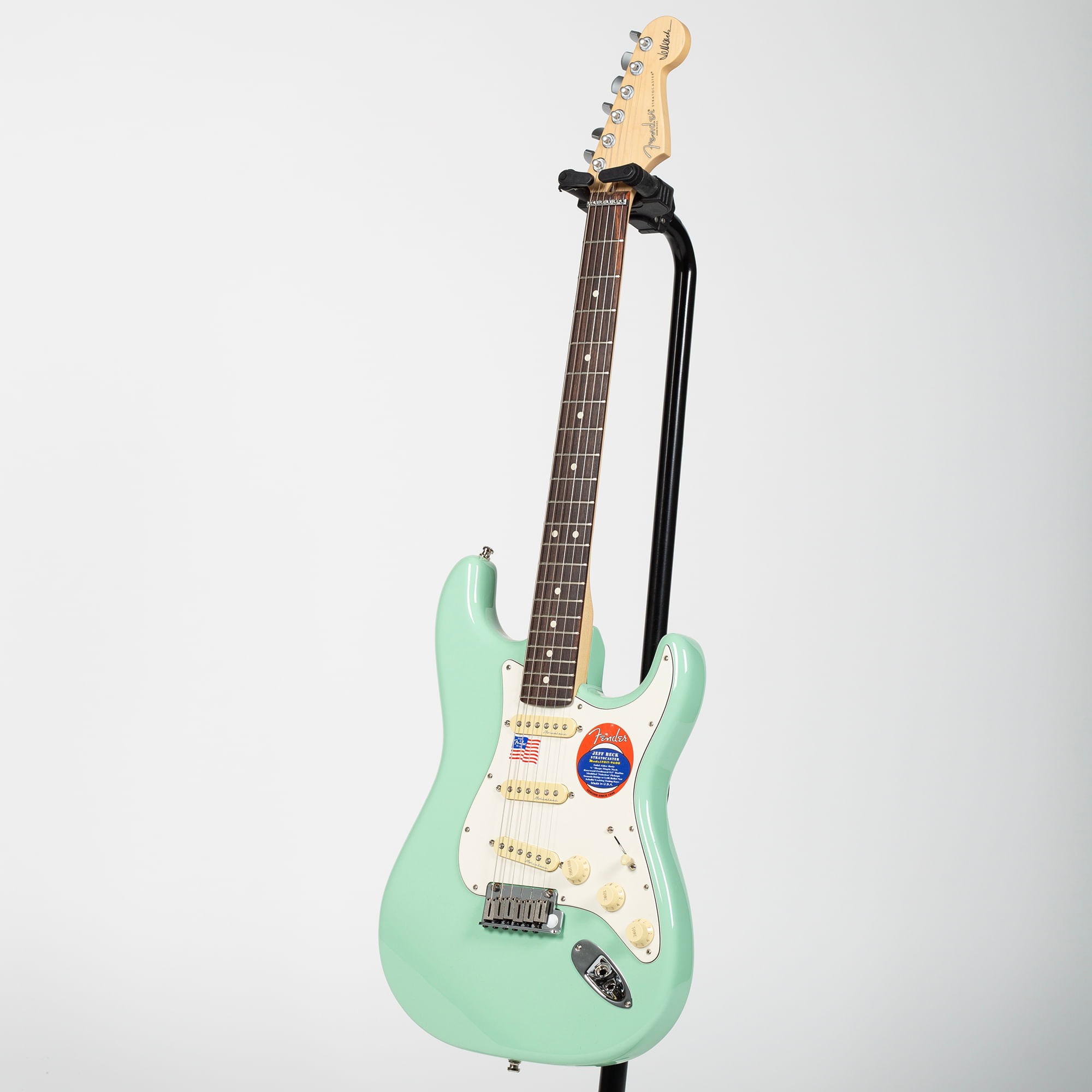Fender Jeff Beck Stratocaster - Rosewood, Surf Green